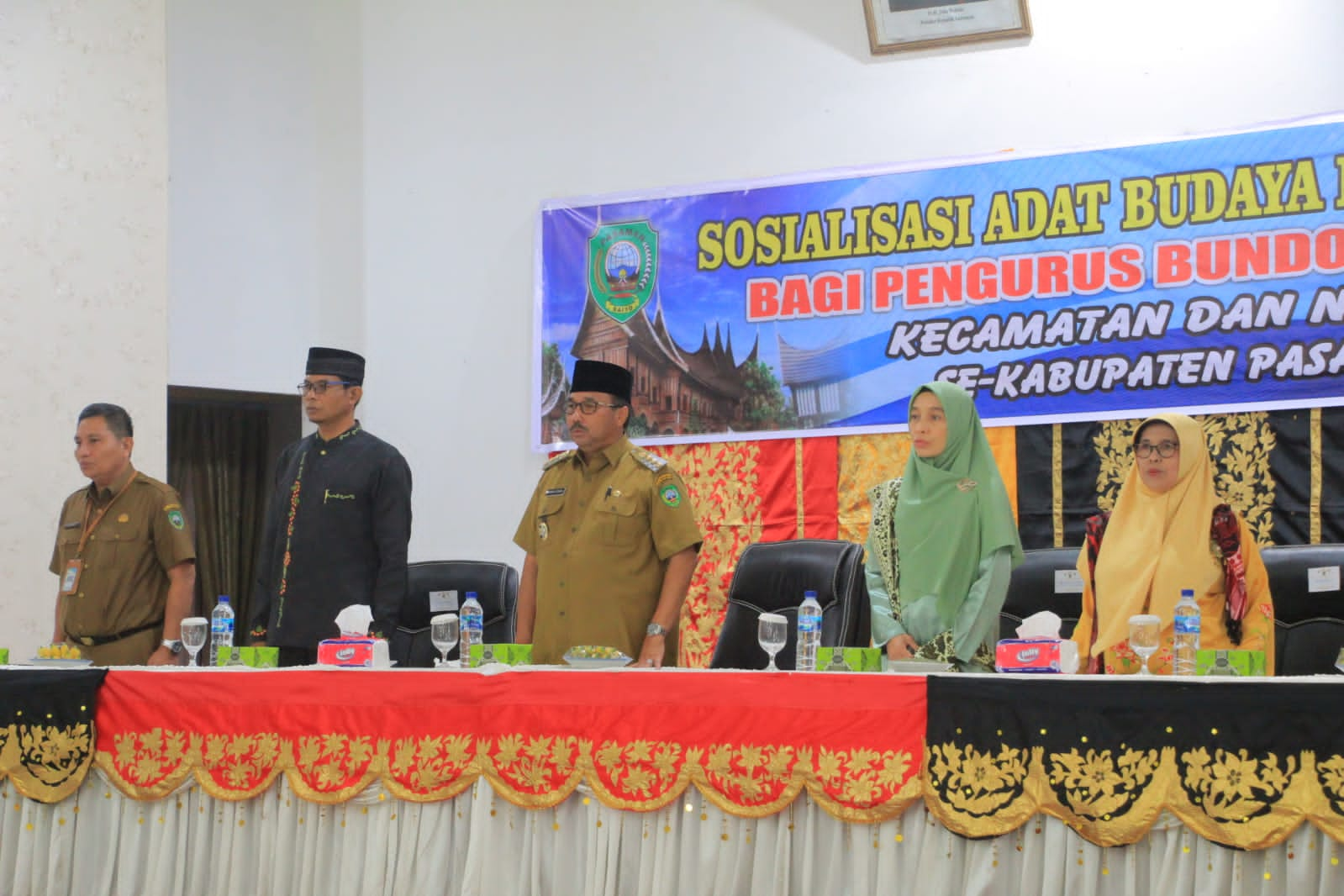 Bupati Benny Utama buka Sosialisasi Adat Budaya Minang Kabau bagi Bundo Kanduang